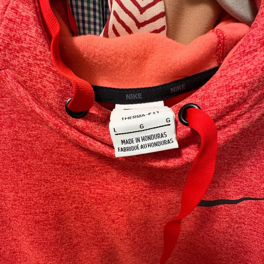 Nike Red Therma-Fit Pullover